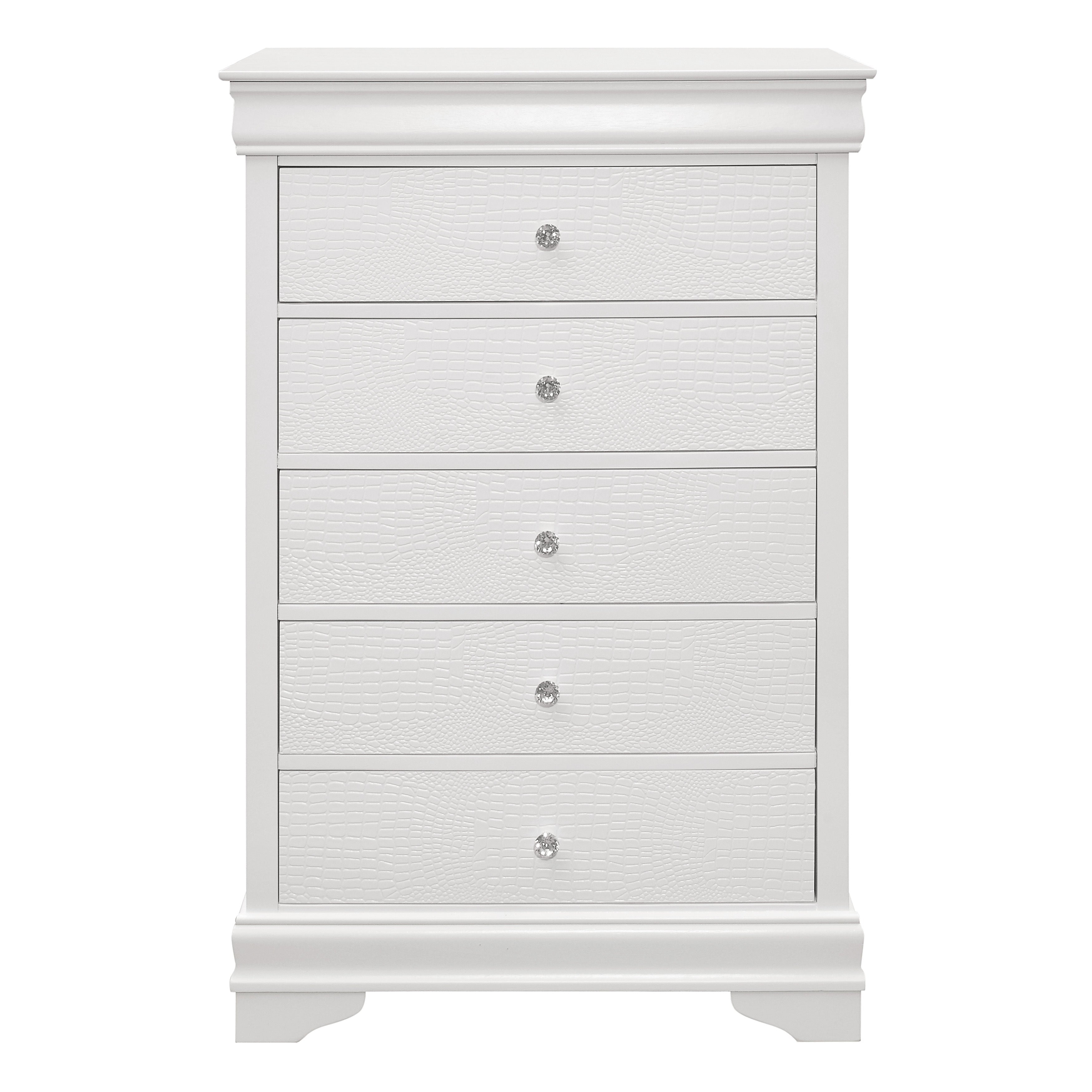 Lana White Chest - 1556W-9 - Bien Home Furniture & Electronics