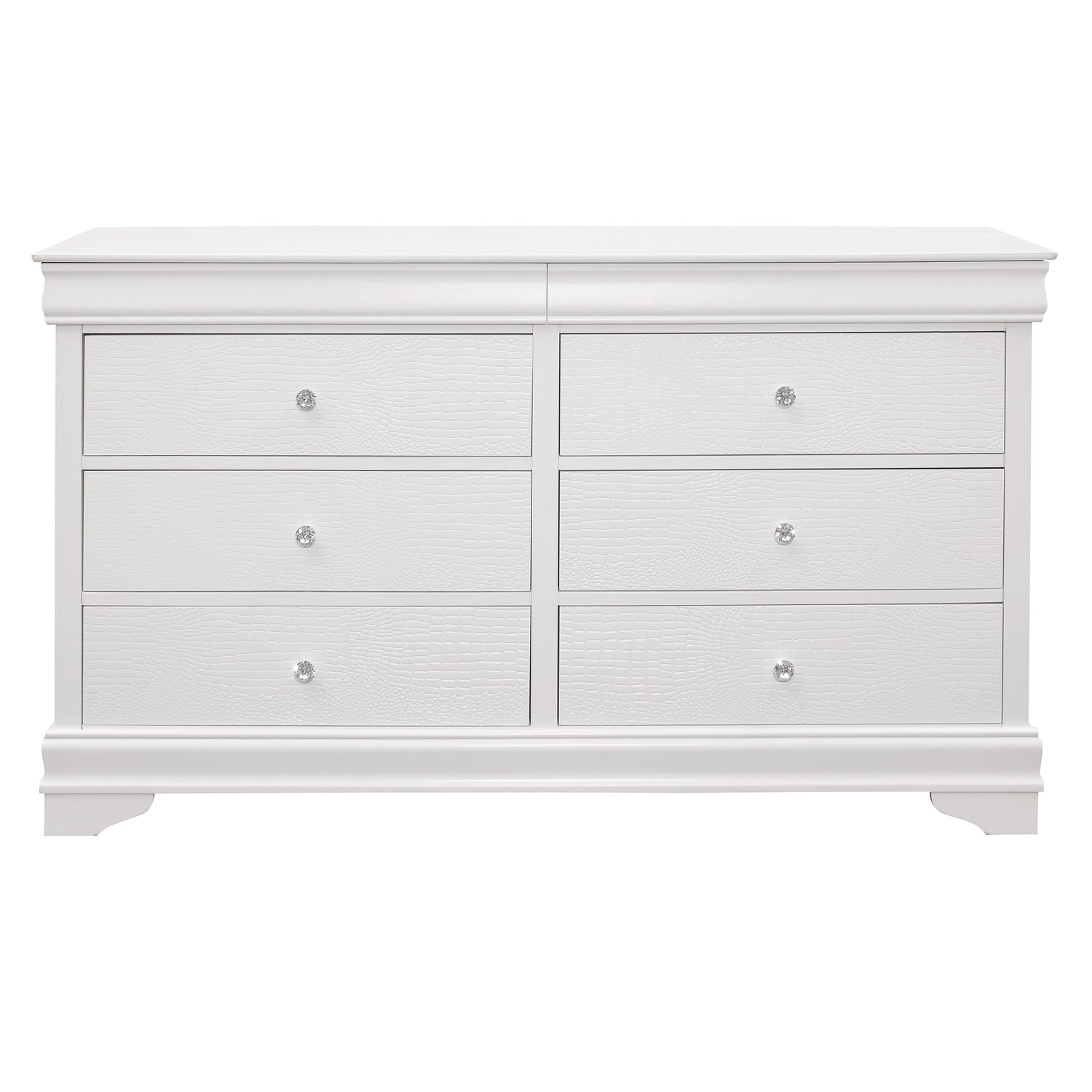 Lana White Dresser - 1556W-5 - Bien Home Furniture & Electronics