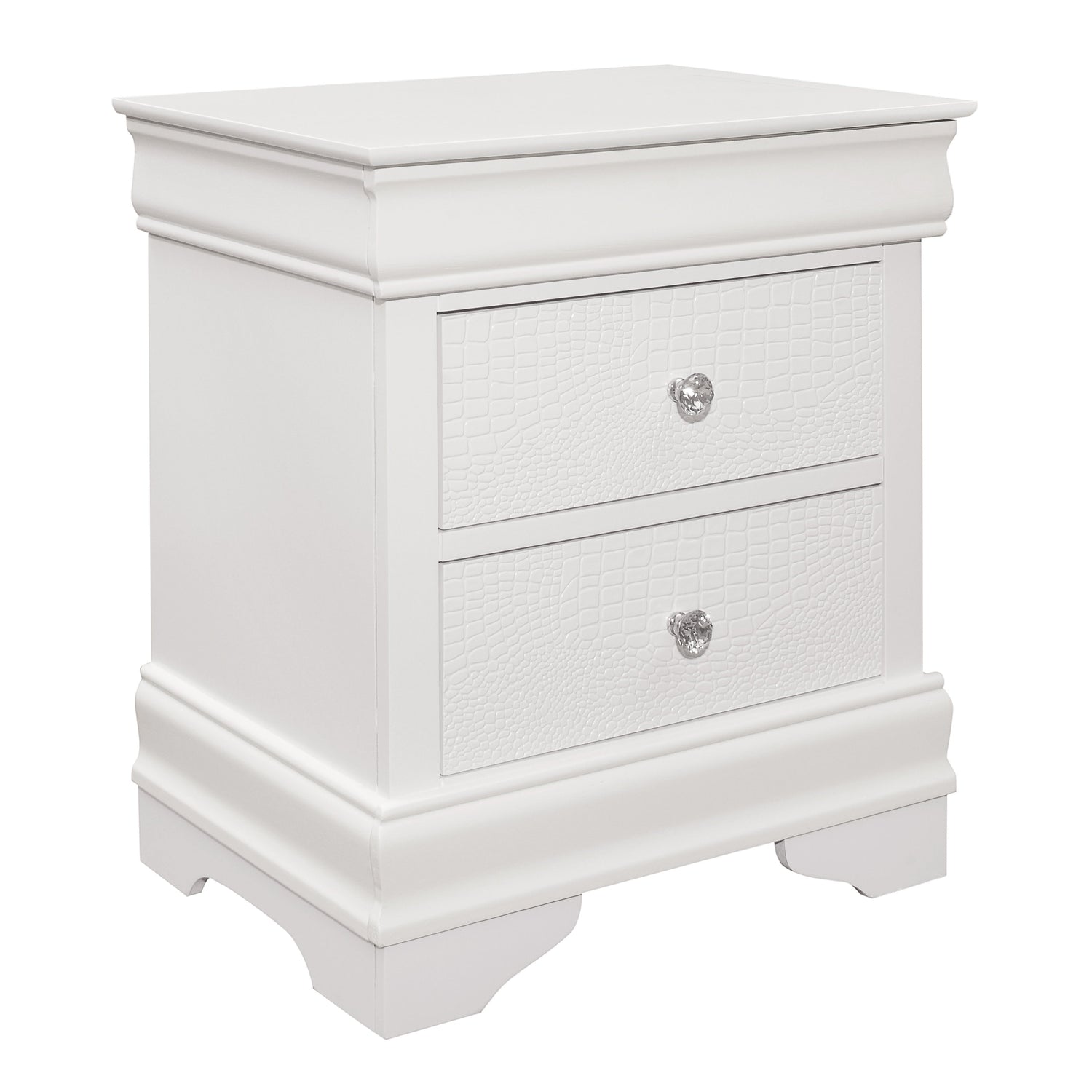 Lana White Night Stand - 1556W-4 - Bien Home Furniture & Electronics