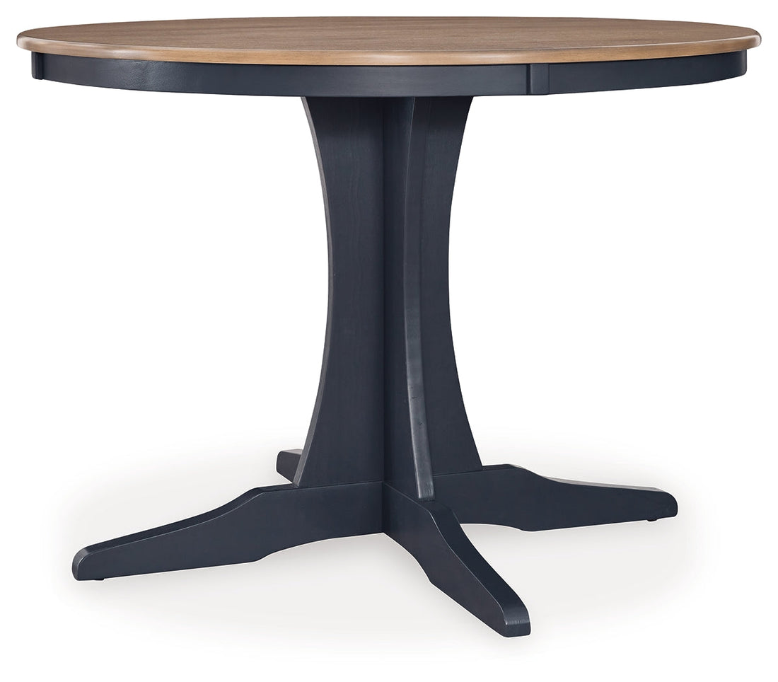 Landocken Brown/Blue Dining Table - D502-15 - Bien Home Furniture &amp; Electronics
