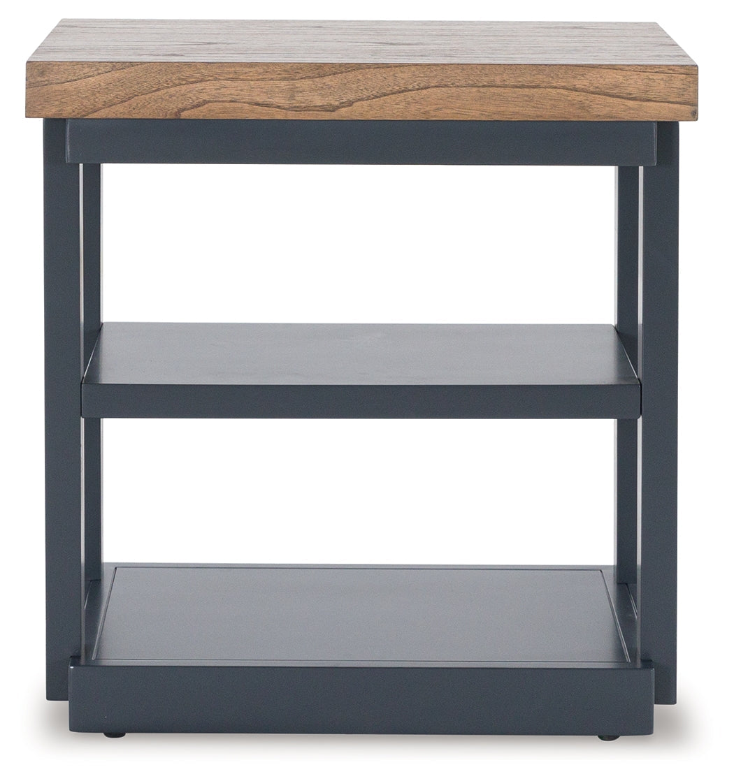 LANDOCKEN Brown/Blue Table, Set of 3 - T402-13 - Bien Home Furniture & Electronics