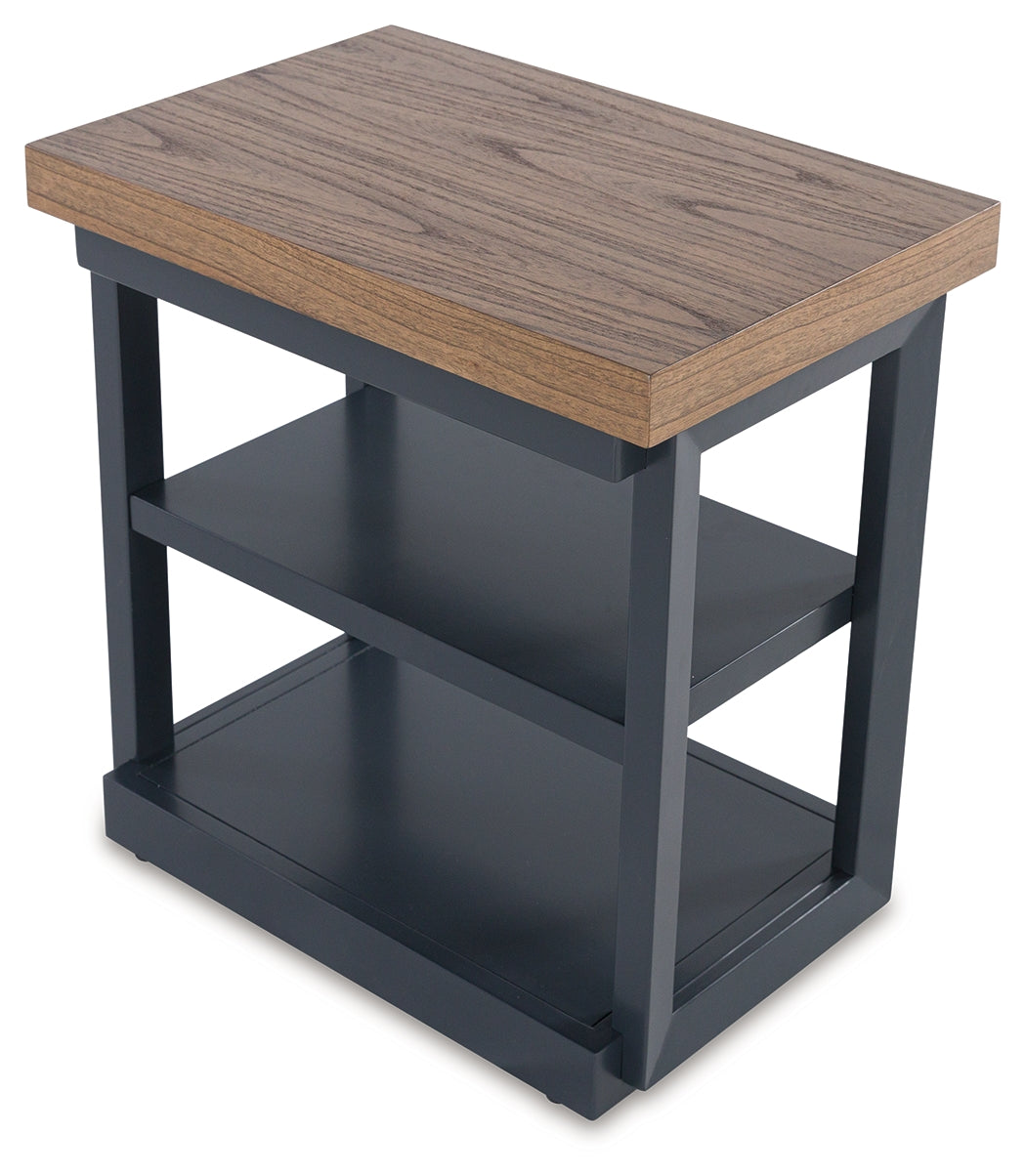 LANDOCKEN Brown/Blue Table, Set of 3 - T402-13 - Bien Home Furniture & Electronics