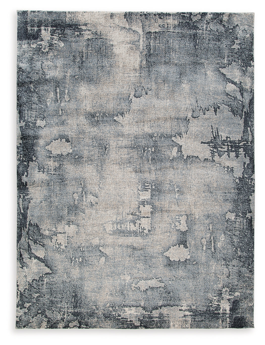 Langrich Blue/Gray/Cream Medium Rug - R406132 - Bien Home Furniture & Electronics