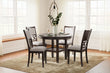 Langwest Brown Dining Table and 4 Chairs (Set of 5) - D422-225 - Bien Home Furniture & Electronics