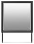 Lanolee Black Bedroom Mirror (Mirror Only) - B687-36 - Bien Home Furniture & Electronics