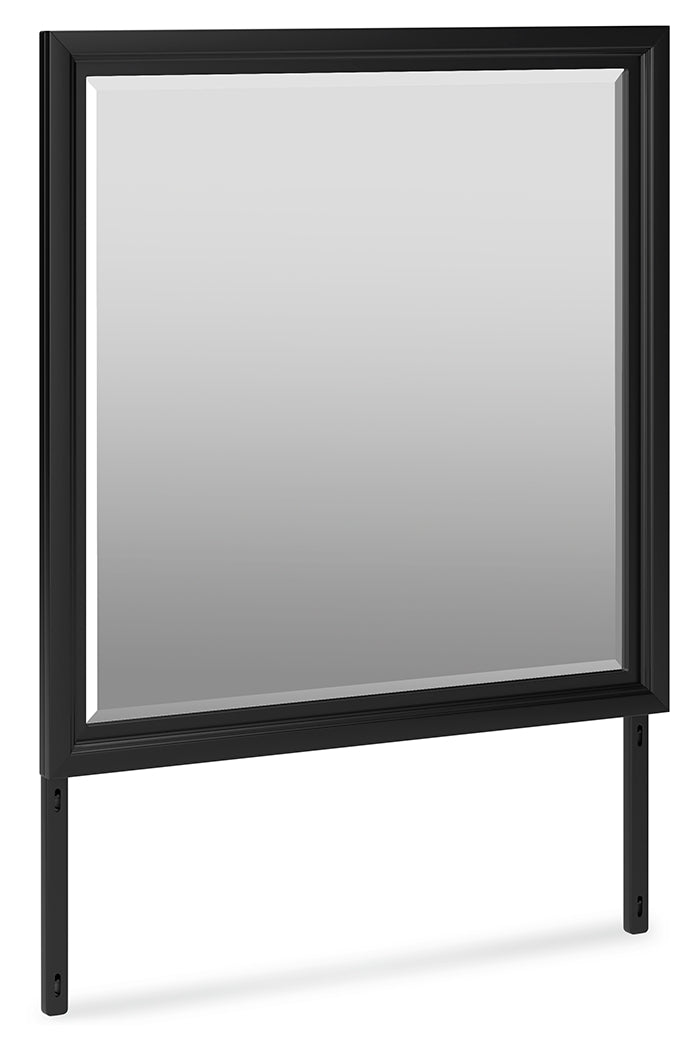 Lanolee Black Bedroom Mirror (Mirror Only) - B687-36 - Bien Home Furniture & Electronics
