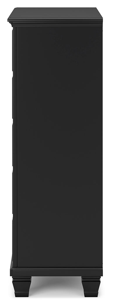 Lanolee Black Chest of Drawers - B687-46 - Bien Home Furniture & Electronics