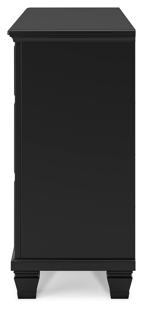 Lanolee Black Dresser - B687-31 - Bien Home Furniture & Electronics