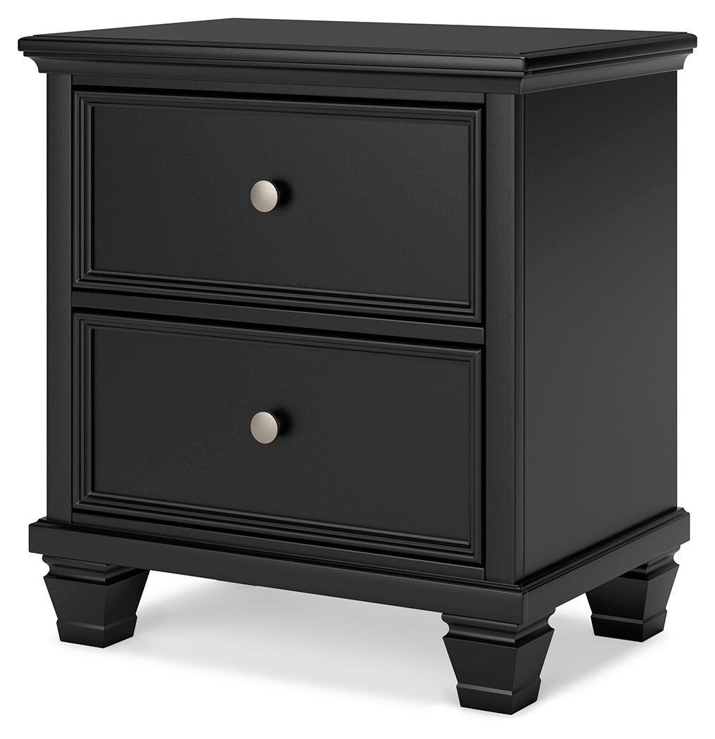 Lanolee Black Nightstand - B687-92 - Bien Home Furniture & Electronics