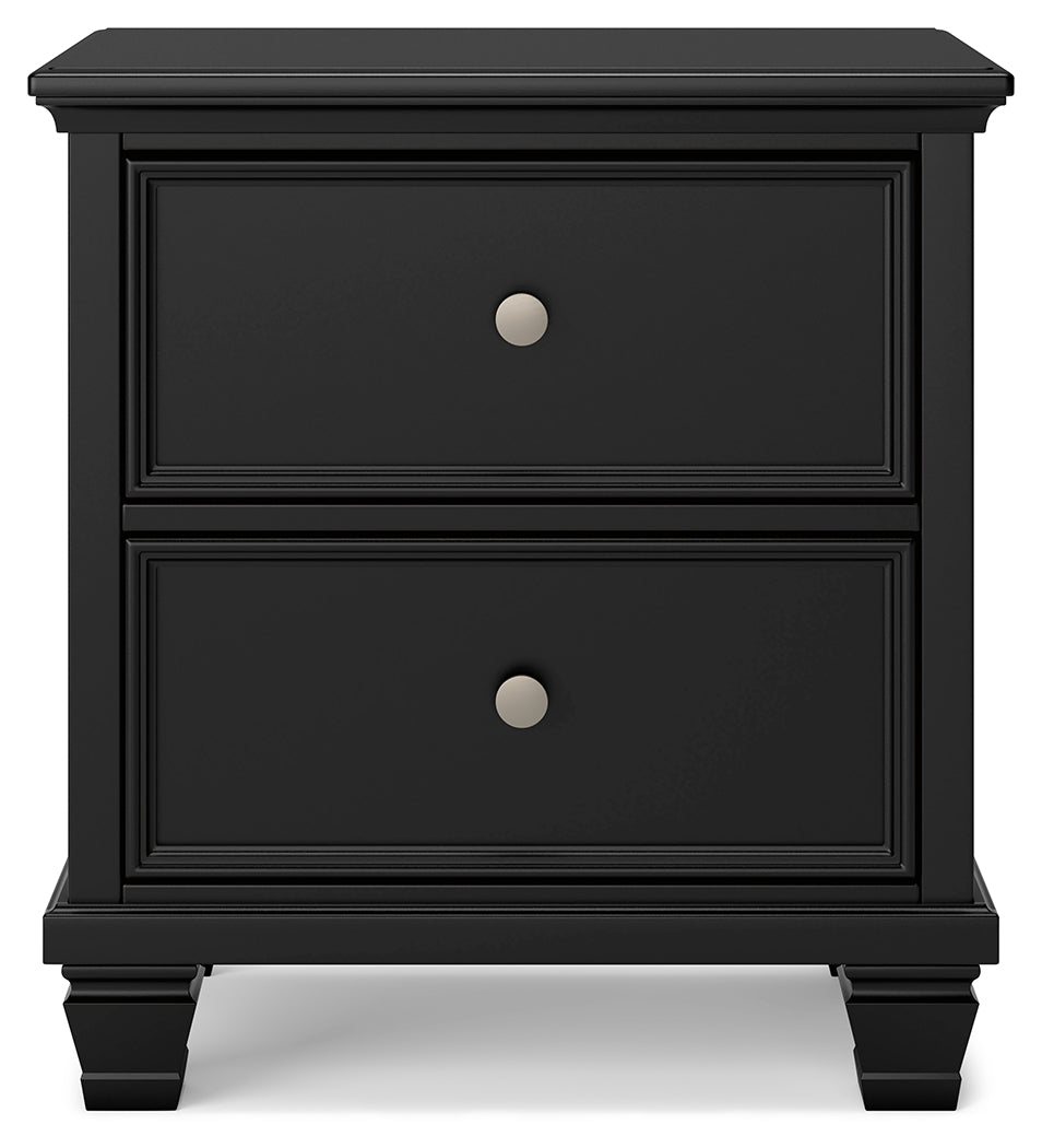 Lanolee Black Nightstand - B687-92 - Bien Home Furniture & Electronics