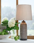 Lanson Antique Bronze Finish Table Lamp, Set of 2 - L204454 - Bien Home Furniture & Electronics