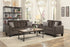 Lantana Chocolate Living Room Set - SET | 9957NCH-3 | 9957NCH-2 - Bien Home Furniture & Electronics