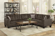 Lantana Chocolate Reversible Sectional - 9957CH*SC - Bien Home Furniture & Electronics