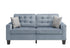 Lantana Gray Classic Sofa - 9957NGY-3 - Bien Home Furniture & Electronics