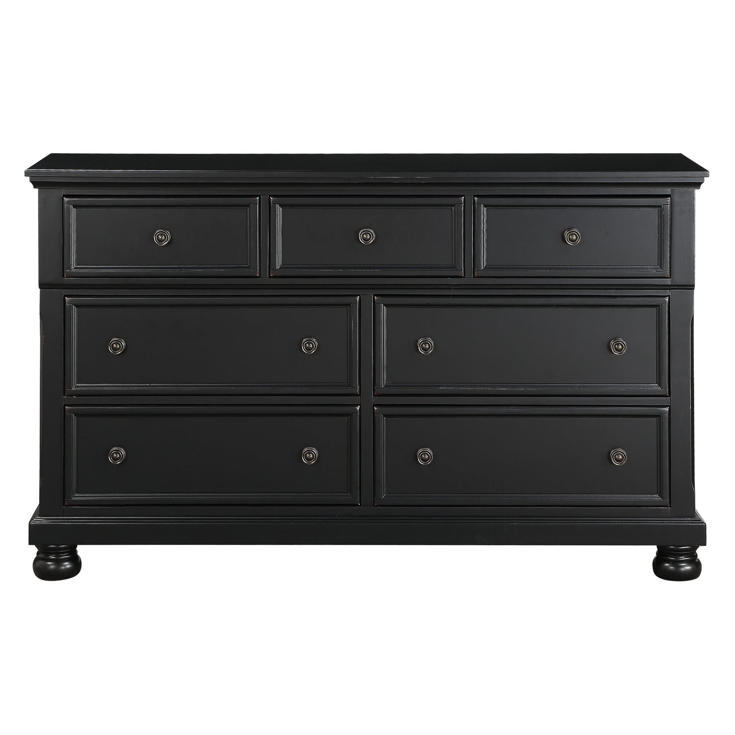 Laurelin Black Dresser - 1714BK-5 - Bien Home Furniture & Electronics
