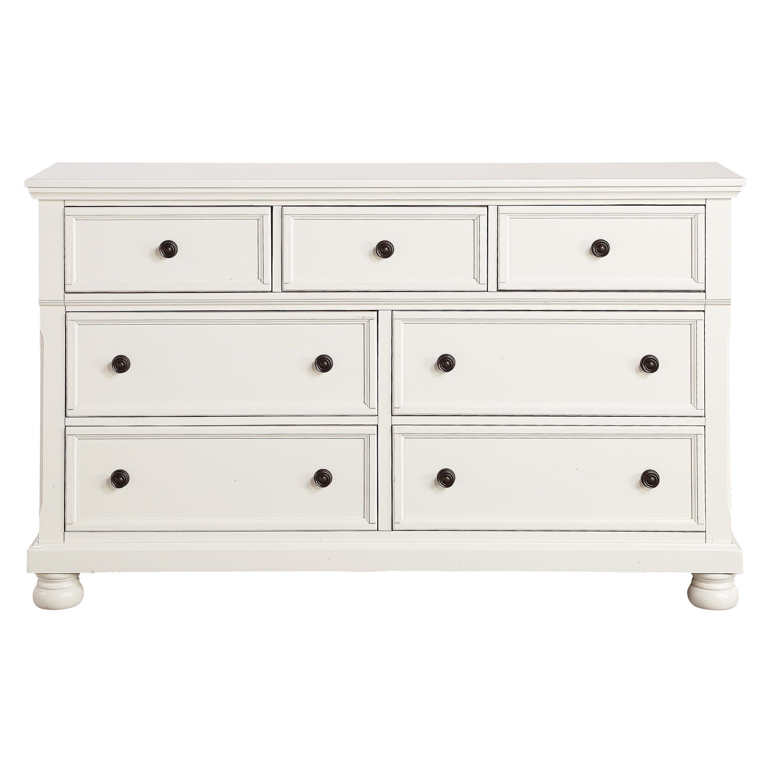 Laurelin White Dresser - 1714W-5 - Bien Home Furniture & Electronics