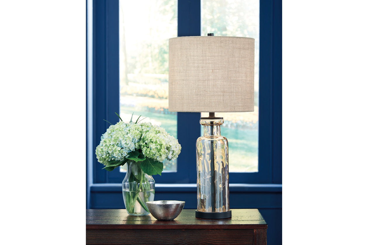 Laurentia Champagne Table Lamp - L431414 - Bien Home Furniture & Electronics