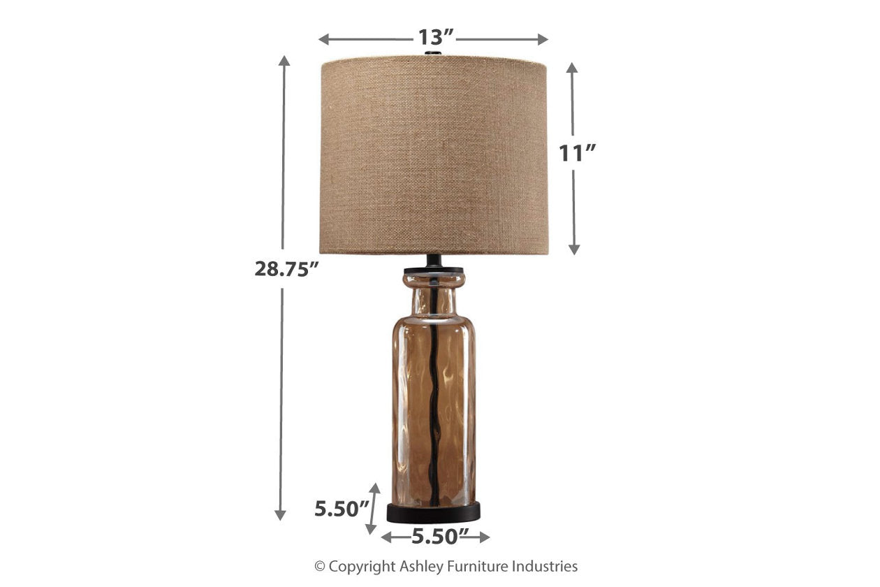 Laurentia Champagne Table Lamp - L431414 - Bien Home Furniture & Electronics