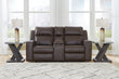 Lavenhorne Granite Reclining Loveseat with Console - 6330694 - Bien Home Furniture & Electronics