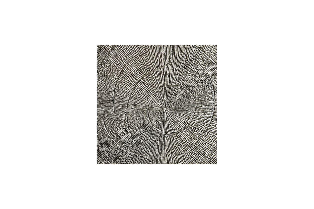 Laverford Chrome/Black End Table - T836-6 - Bien Home Furniture & Electronics