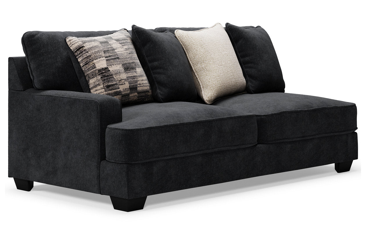 Lavernett Charcoal Left-Arm Facing Sofa - 5960366 - Bien Home Furniture & Electronics