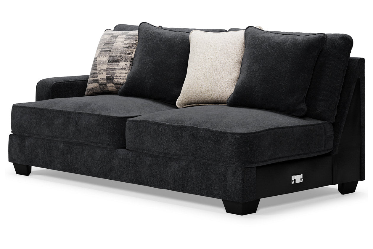 Lavernett Charcoal Left-Arm Facing Sofa - 5960366 - Bien Home Furniture & Electronics