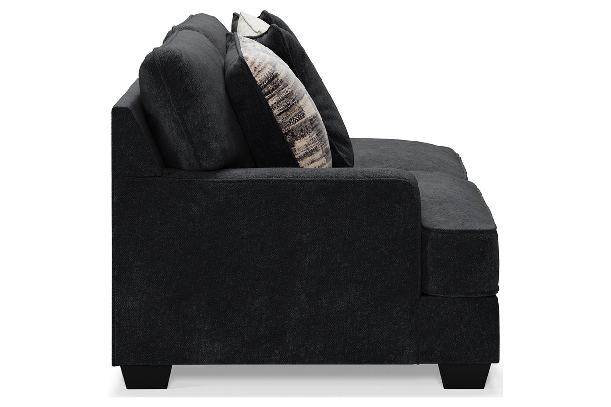 Lavernett Charcoal Left-Arm Facing Sofa - 5960366 - Bien Home Furniture & Electronics