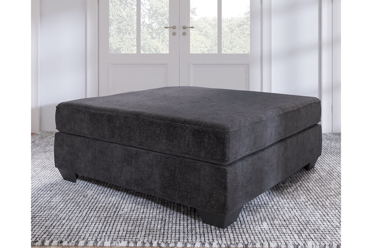Lavernett Charcoal Oversized Accent Ottoman - 5960308 - Bien Home Furniture & Electronics