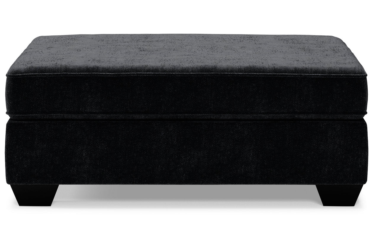 Lavernett Charcoal Oversized Accent Ottoman - 5960308 - Bien Home Furniture & Electronics