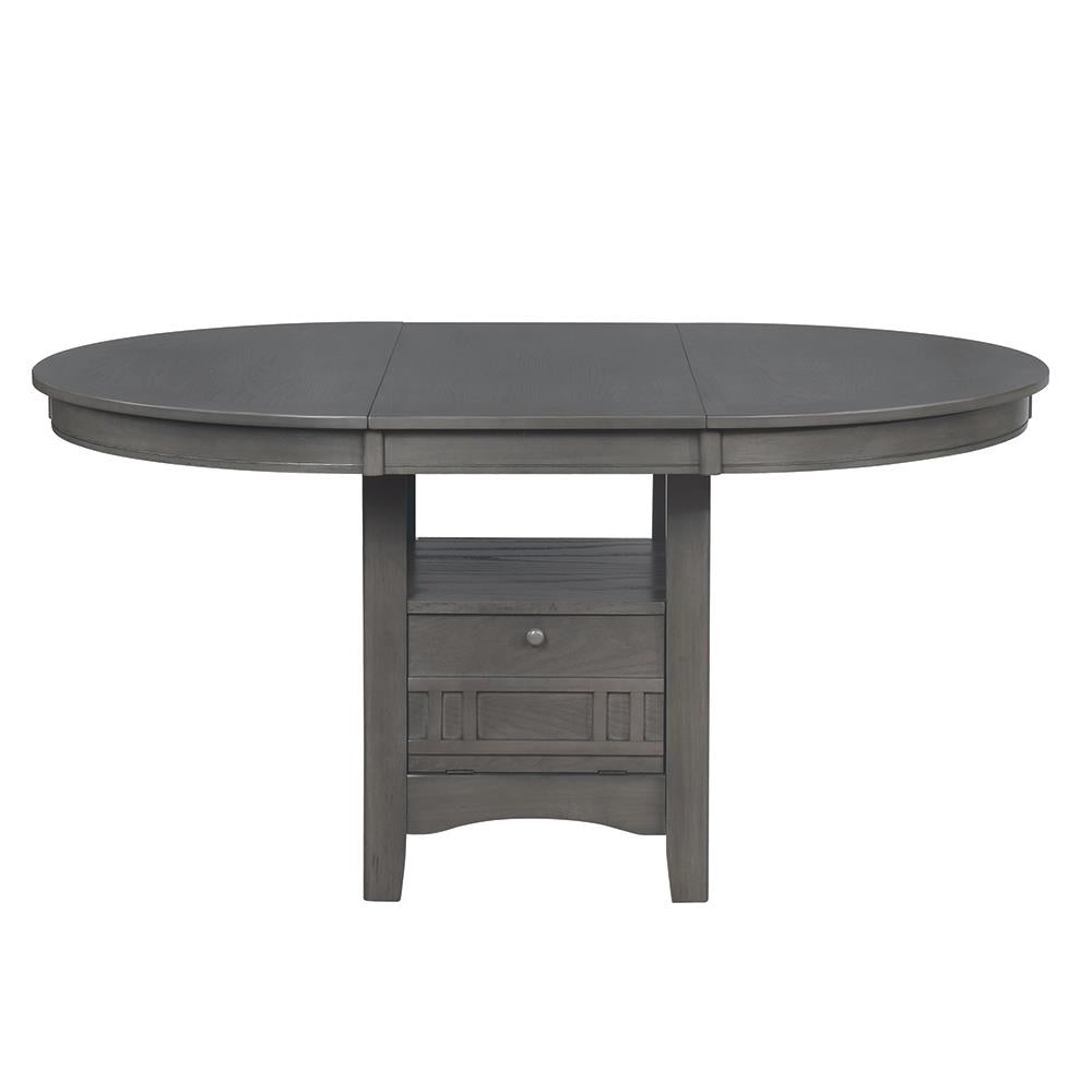 Lavon Medium Gray Dining Table with Storage - 108211 - Bien Home Furniture & Electronics