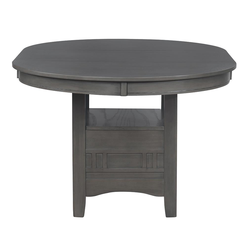 Lavon Medium Gray Dining Table with Storage - 108211 - Bien Home Furniture & Electronics