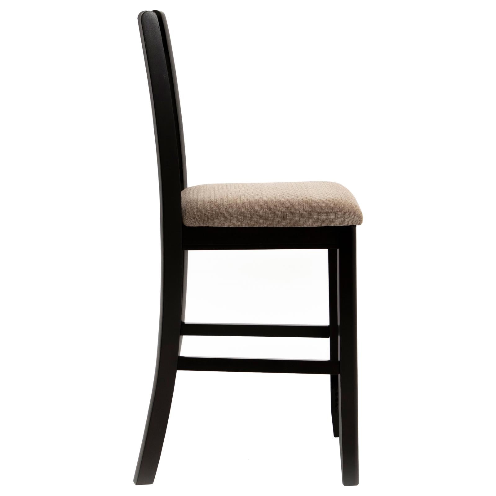 Lavon Tan/Espresso Lattice Back Counter Stools, Set of 2 - 105279 - Bien Home Furniture & Electronics