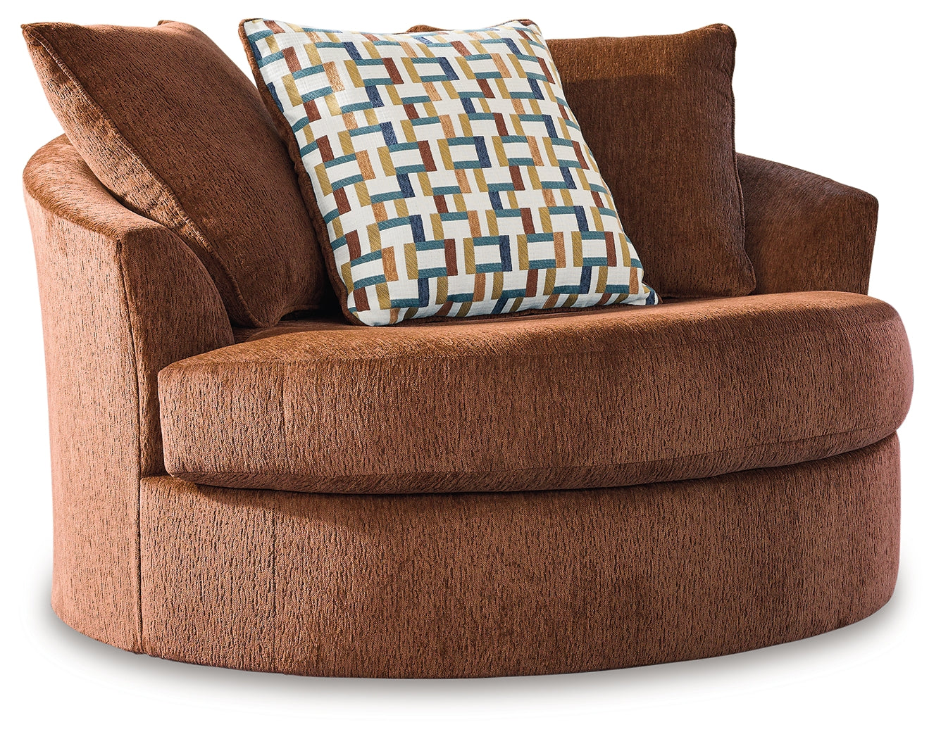 Laylabrook Spice Oversized Swivel Accent Chair - 9220421 - Bien Home Furniture & Electronics