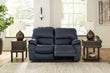 Leesworth Ocean Power Reclining Loveseat - U4380974 - Bien Home Furniture & Electronics