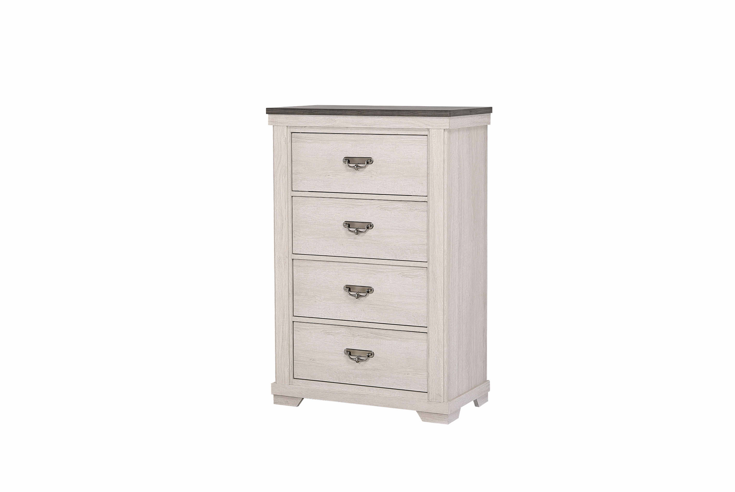Leighton Cream/Brown Chest - B8180-4 - Bien Home Furniture & Electronics
