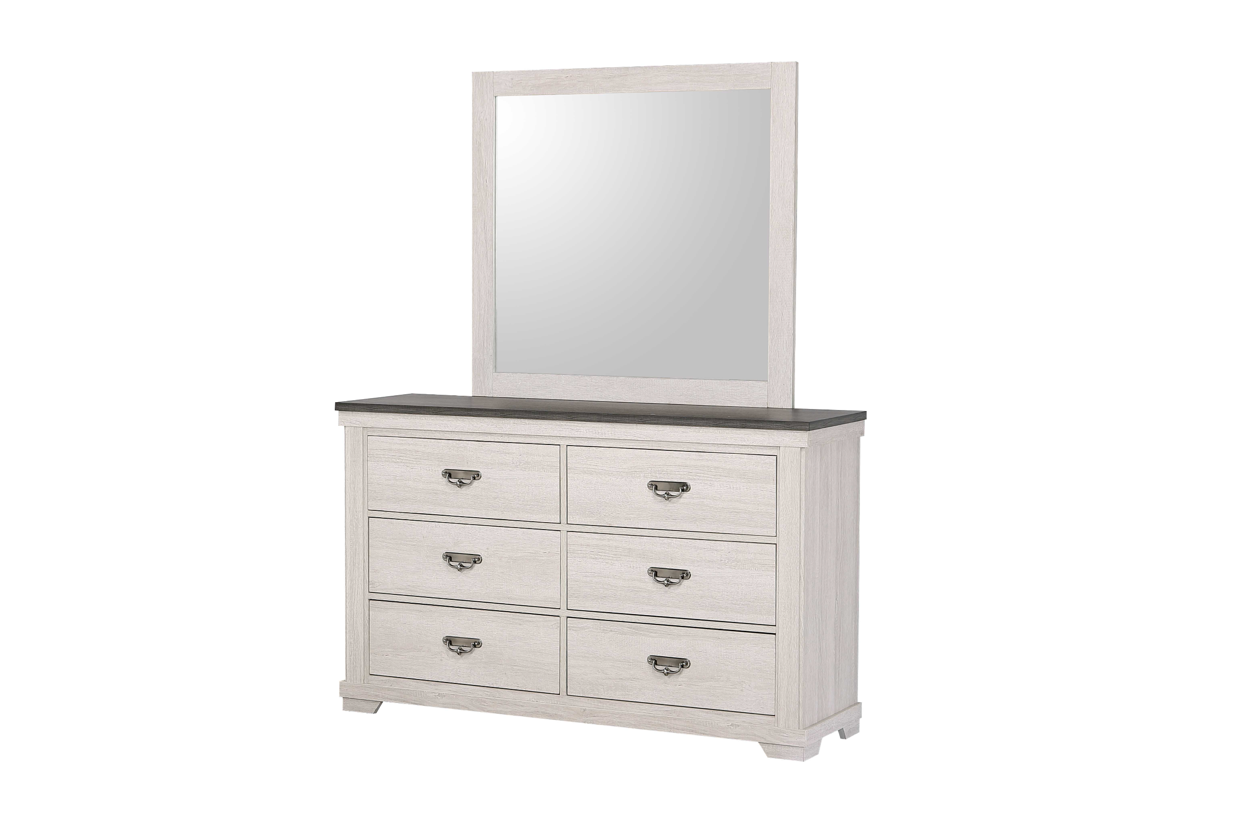 Leighton Cream/Brown Dresser - B8180-1 - Bien Home Furniture & Electronics