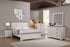 Leighton Cream/Brown Panel Bedroom Set - SET | B8180-Q-HBFB | B8180-KQ-RAIL | B8180-2 | B8180-4 - Bien Home Furniture & Electronics