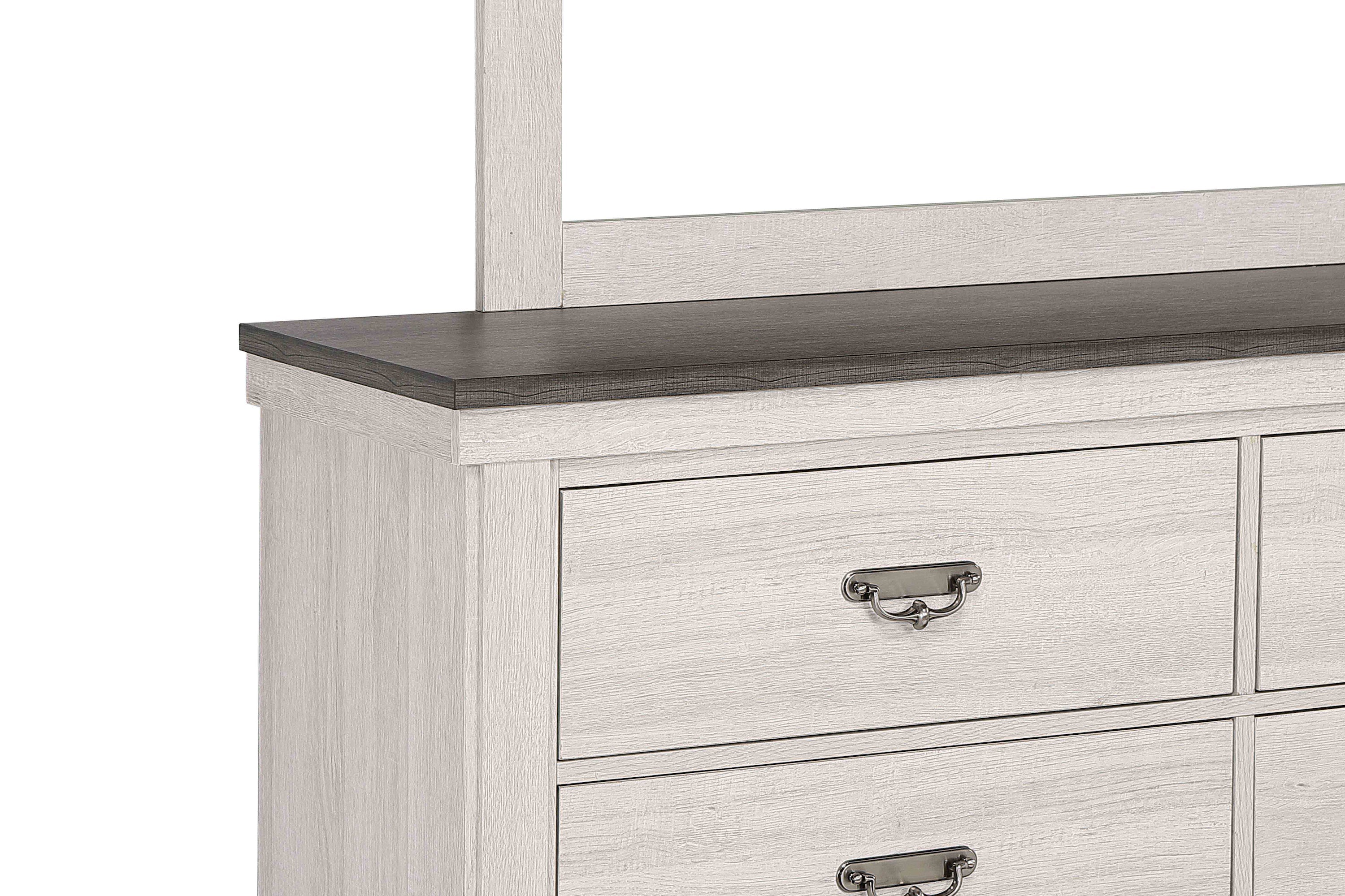 Leighton Cream/Brown Panel Youth Bedroom Set - SET | B8180-T-HBFB | B8180-FT-RAIL | B8180-2 | B8180-4 - Bien Home Furniture & Electronics
