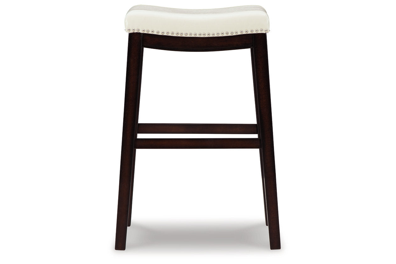 Lemante Ivory/Brown Bar Height Barstool, Set of 2 - D270-230 - Bien Home Furniture &amp; Electronics