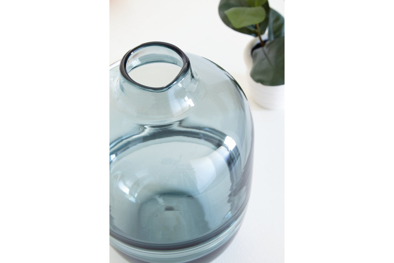 Lemmitt Teal Vase - A2000540 - Bien Home Furniture & Electronics