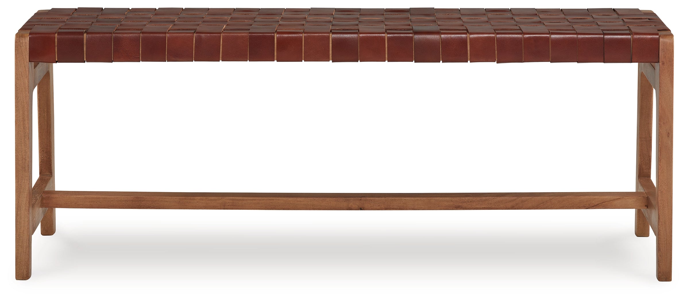 Lemmund Natural/Brown Accent Bench - A3000682 - Bien Home Furniture &amp; Electronics