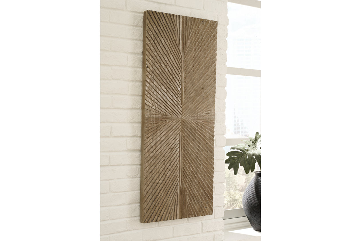 Lenora Distressed Brown Wall Decor - A8010280 - Bien Home Furniture & Electronics