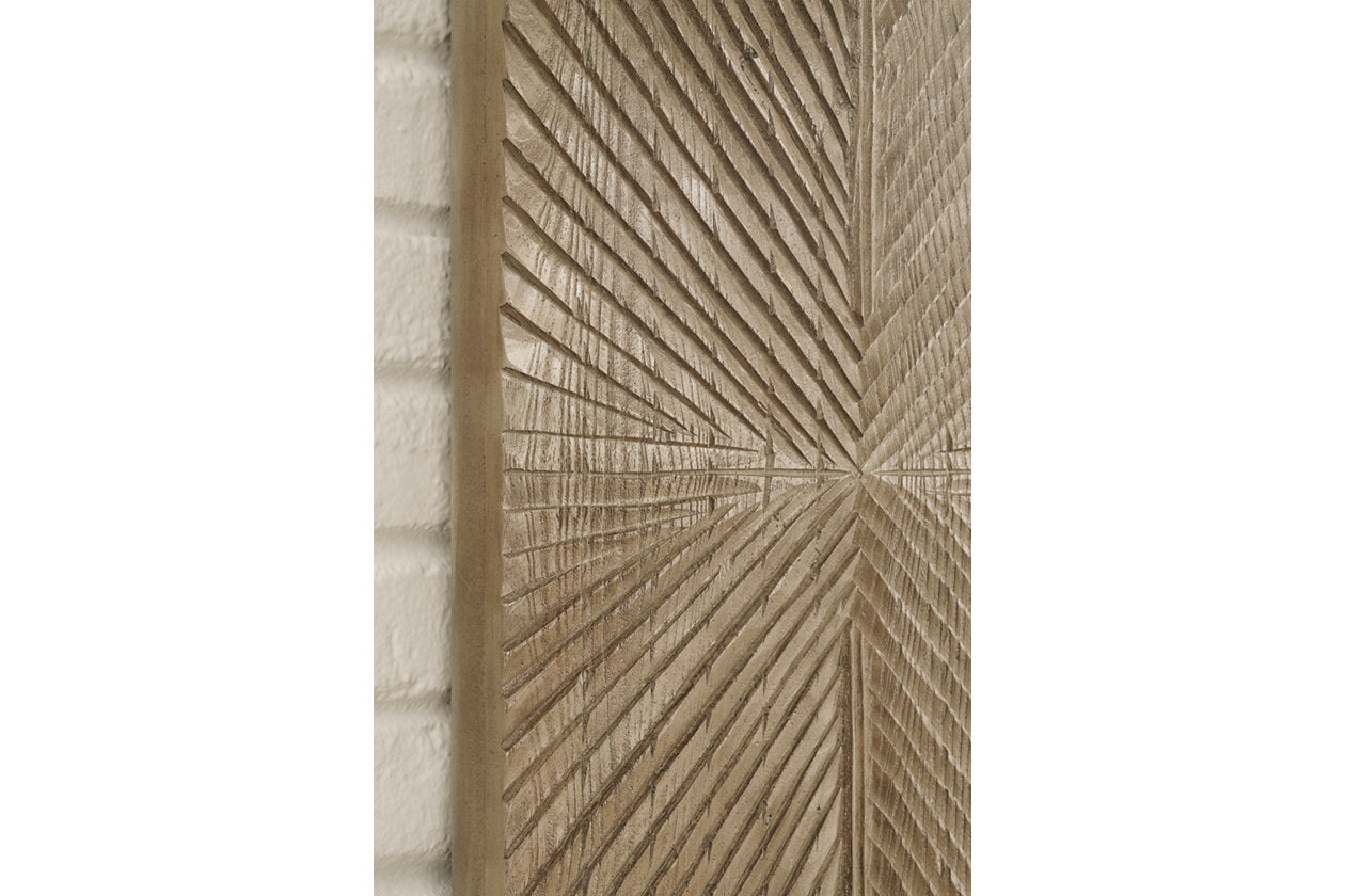 Lenora Distressed Brown Wall Decor - A8010280 - Bien Home Furniture & Electronics