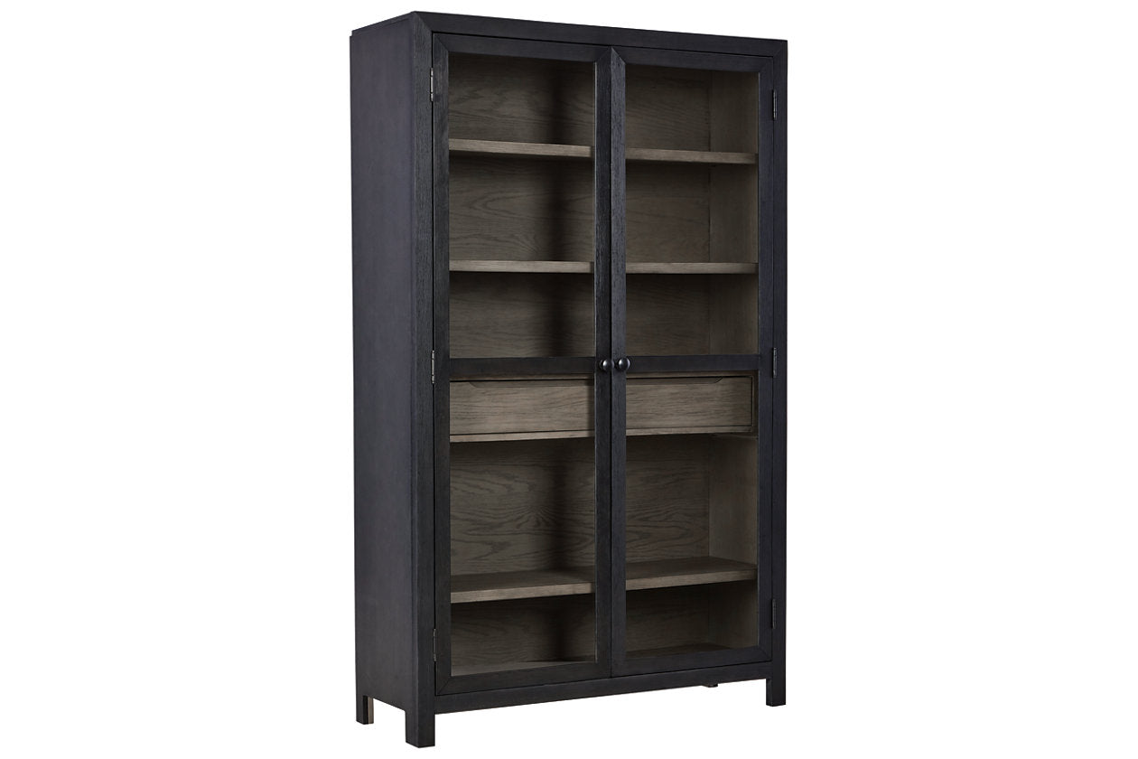 Lenston Black/Gray Accent Cabinet - A4000507 - Bien Home Furniture & Electronics