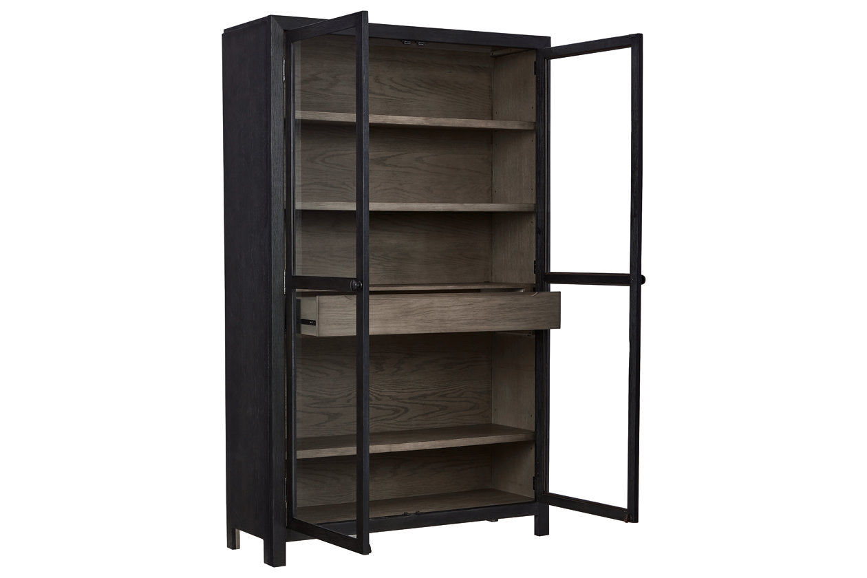 Lenston Black/Gray Accent Cabinet - A4000507 - Bien Home Furniture & Electronics