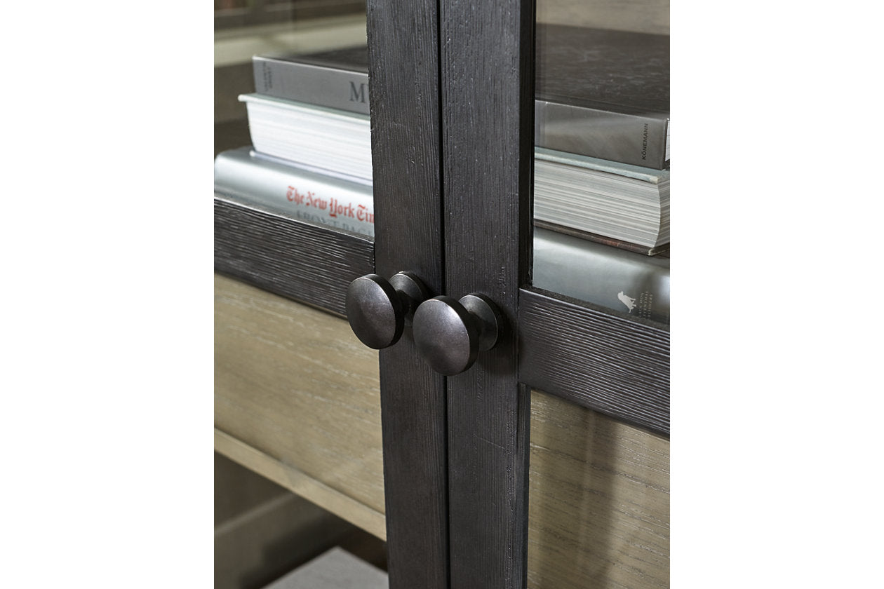 Lenston Black/Gray Accent Cabinet - A4000507 - Bien Home Furniture & Electronics