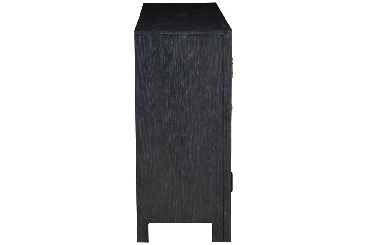 Lenston Black/Gray Accent Cabinet - A4000508 - Bien Home Furniture & Electronics