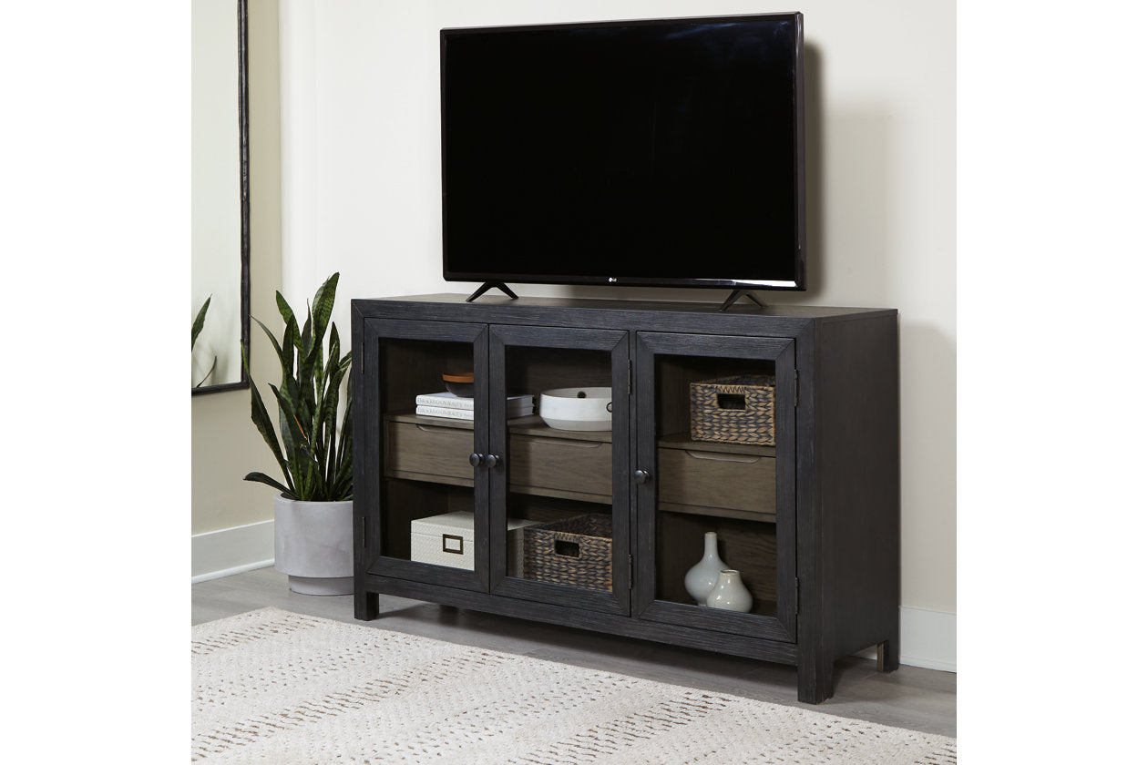 Lenston Black/Gray Accent Cabinet - A4000508 - Bien Home Furniture & Electronics