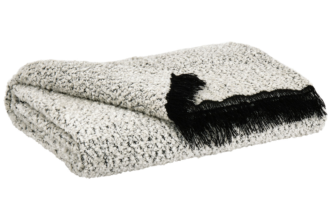Leonita Black/White Throw, Set of 3 - A1000769 - Bien Home Furniture & Electronics