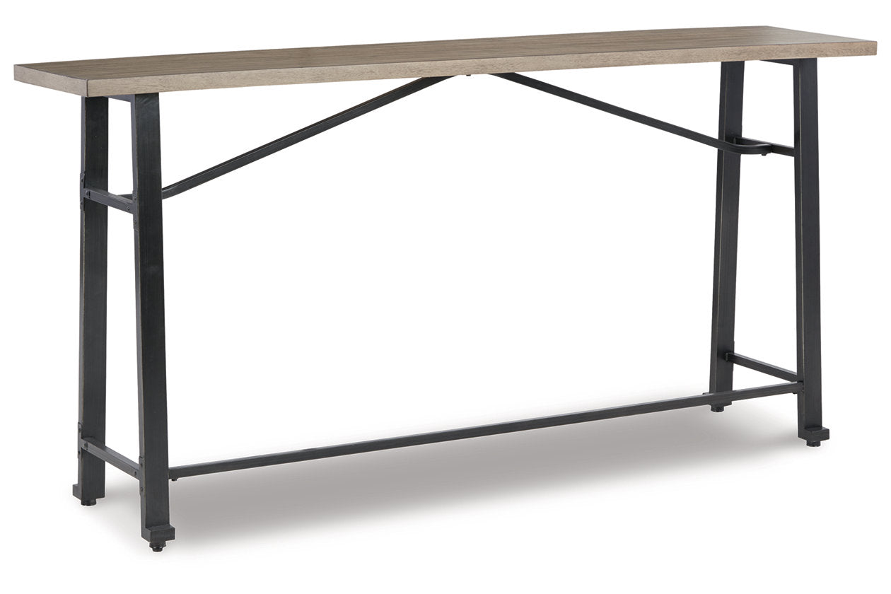 Lesterton Light Brown/Black Long Counter Table - D334-52 - Bien Home Furniture & Electronics